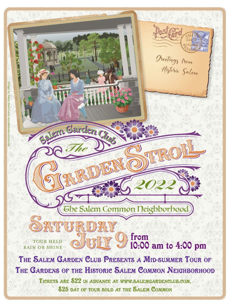 Garden Stroll Event, Salem Garden Club, Garden Stroll in Salem Massachusetts